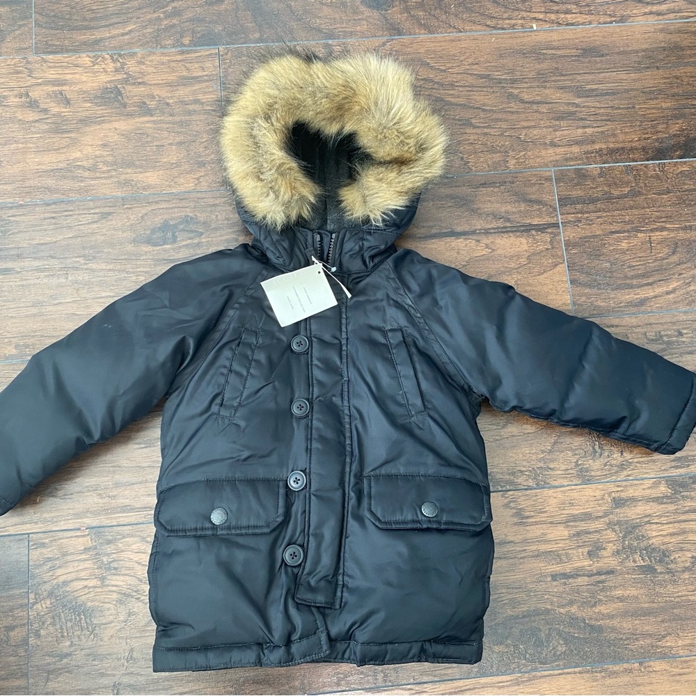 Gap jacket, faux fur, never used still have tags